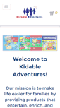 Mobile Screenshot of kidableadventures.com
